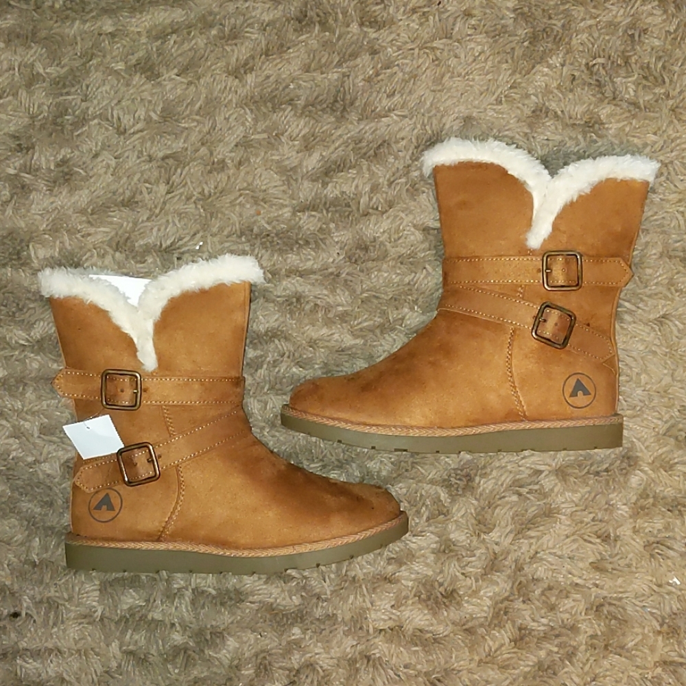 Ankle High Faux Fur Boots
